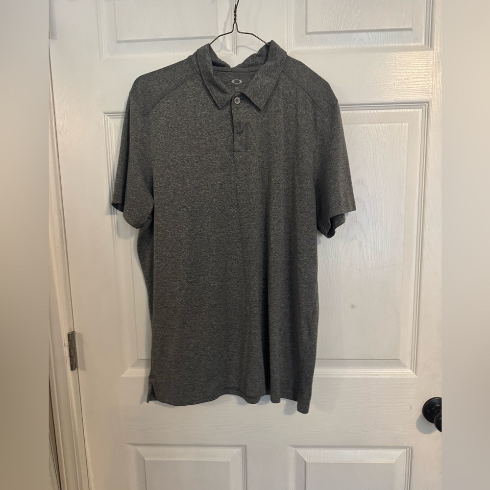 Oakley Men's Charcoal Polo Shirt